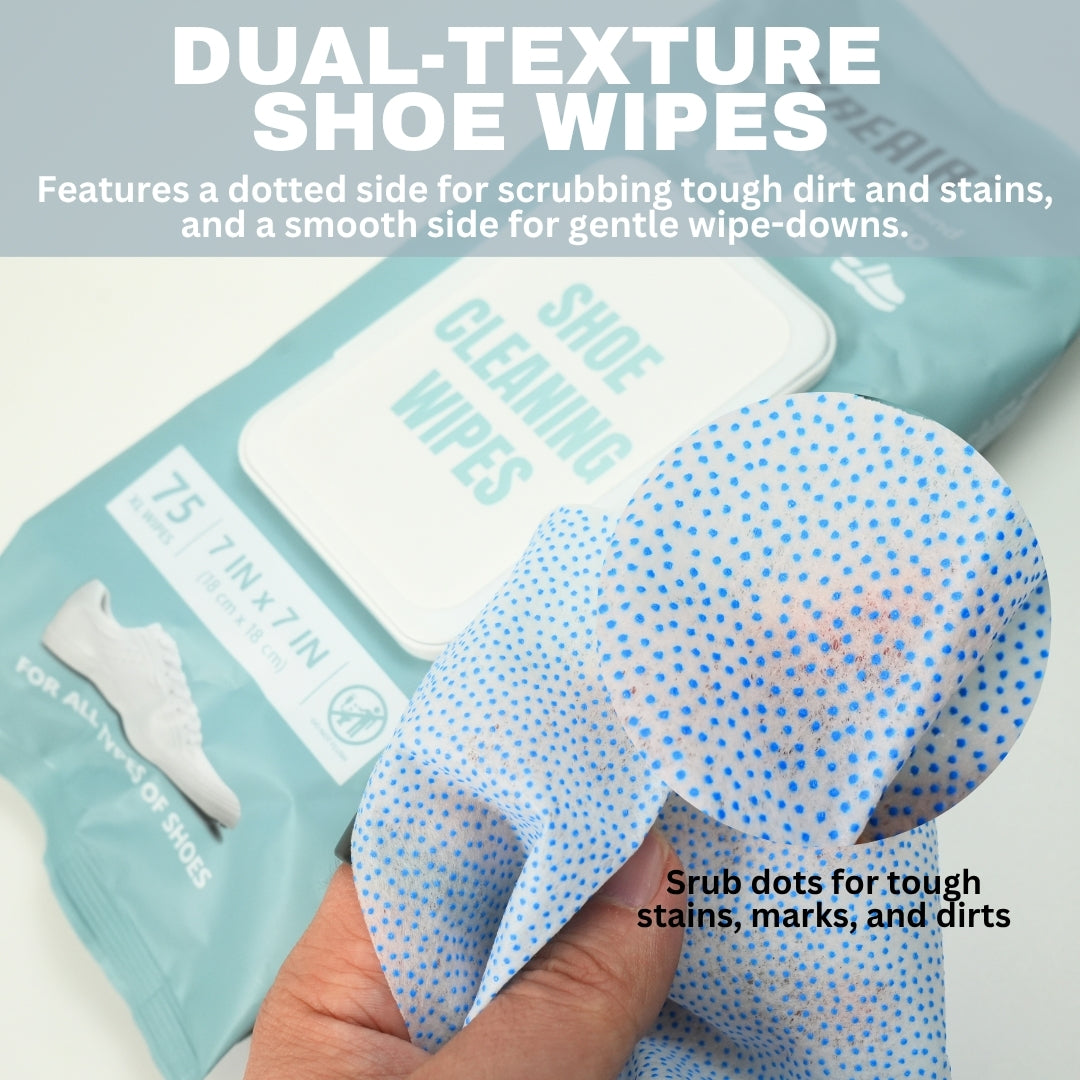 Kreair Shoe Cleaning Wipes XL 75 Ct